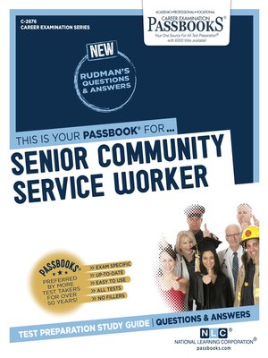 cover image of Senior Community Service Worker